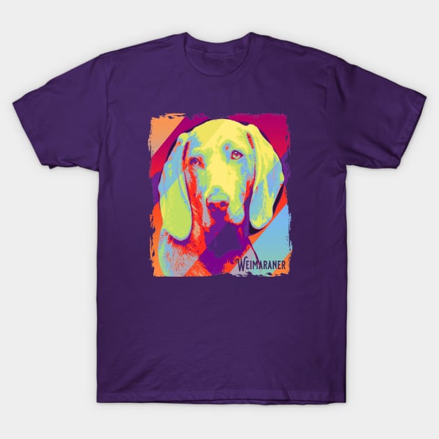 Weimaraner T-Shirt by SpottydoggCreatives